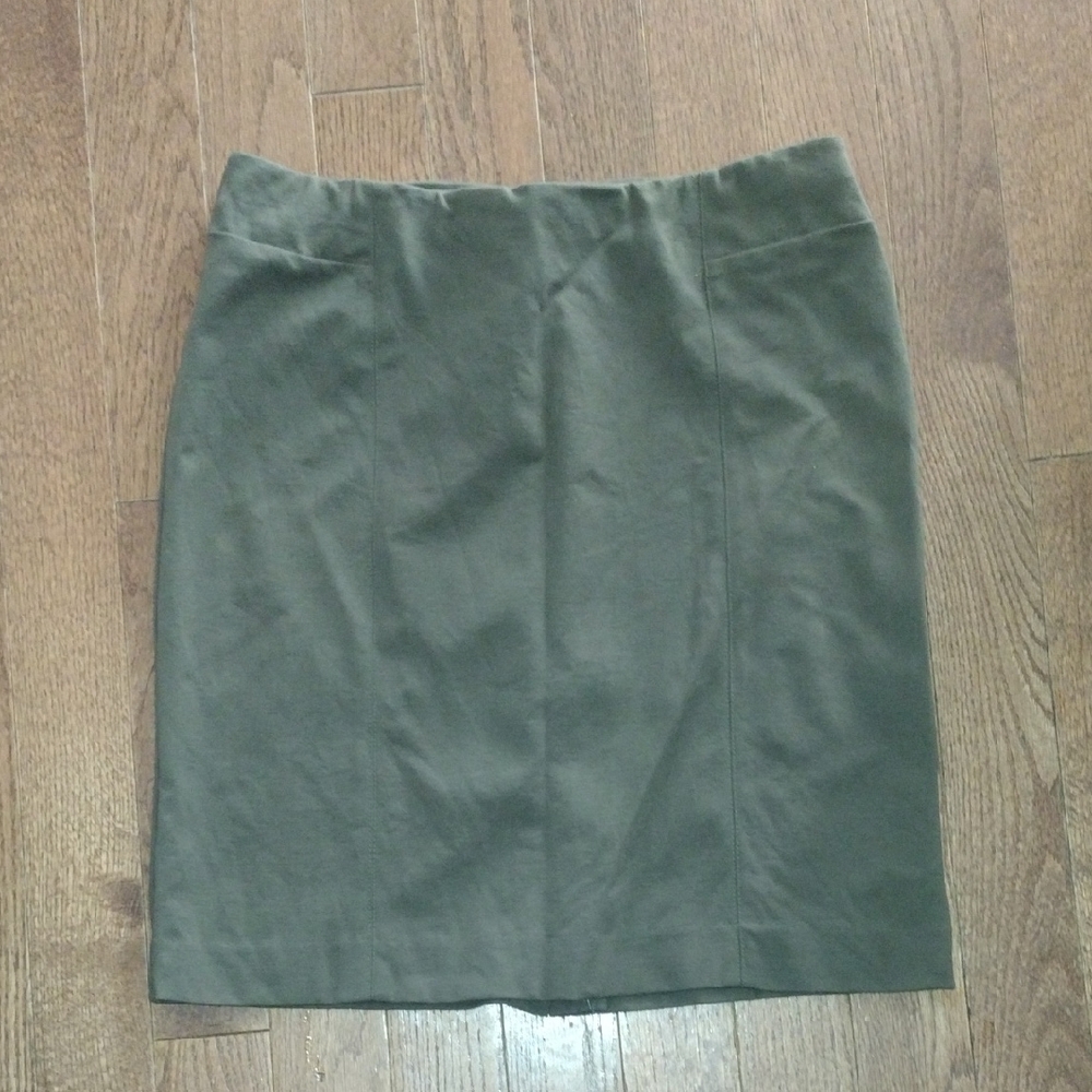 Olive Green Women's Skirt